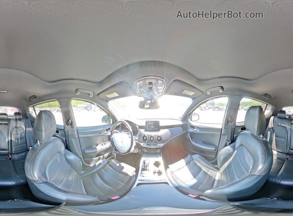 KNAE55LC2K6056514 2019 KIA STINGER Gray 360 interior view