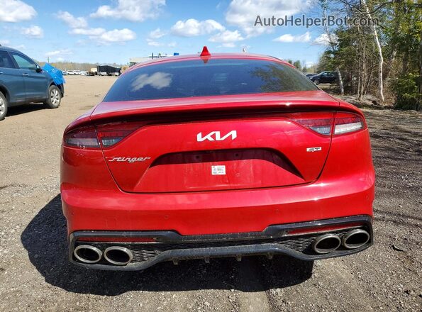 KNAE55LC2P6132417 2023 KIA STINGER Red 
