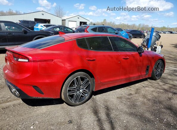 KNAE55LC2P6132417 2023 KIA STINGER Red 