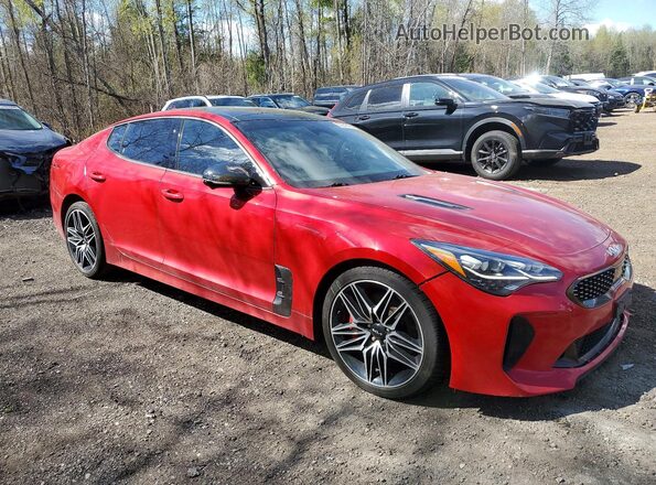 KNAE55LC2P6132417 2023 KIA STINGER Red 