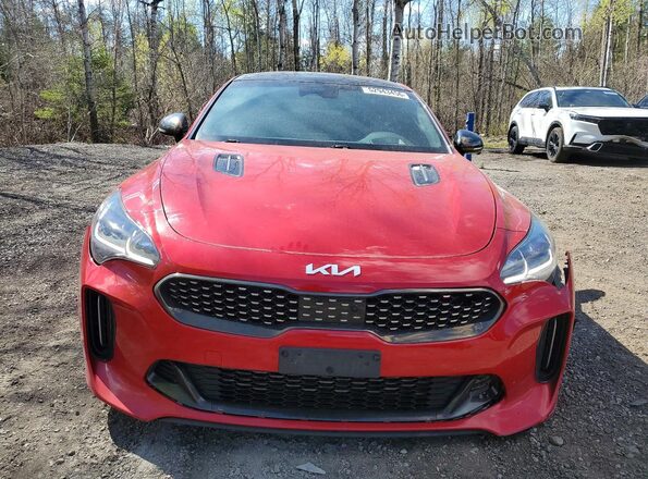 KNAE55LC2P6132417 2023 KIA STINGER Red 