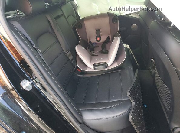 KNAE55LC3M6097799 2021 KIA STINGER Black Vista de los asientos traseros
