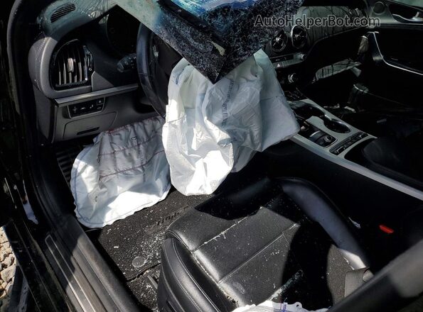 KNAE55LC3M6097799 2021 KIA STINGER Black Vista del salpicadero