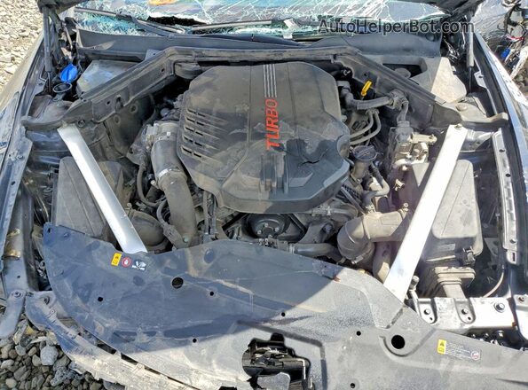 KNAE55LC3M6097799 2021 KIA STINGER Black Vista interior trasera