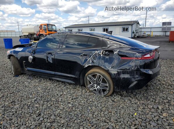 KNAE55LC3M6097799 2021 KIA STINGER Black Trasero izquierdo