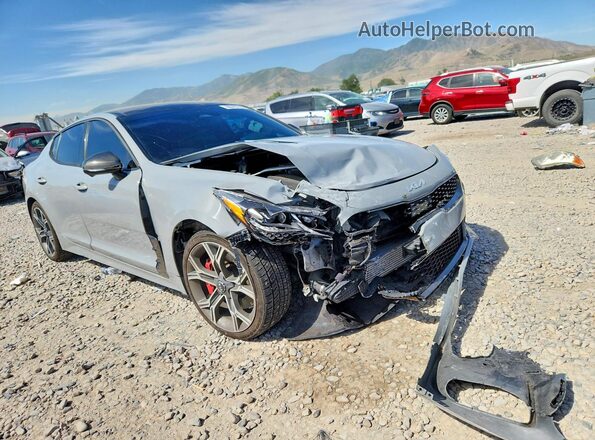 KNAE55LC4P6134556 2023 KIA STINGER Gray Передня права чверть