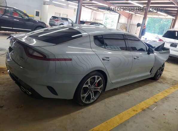 KNAE55LC5L6074037 2020 KIA STINGER Gray Հետևի աջ