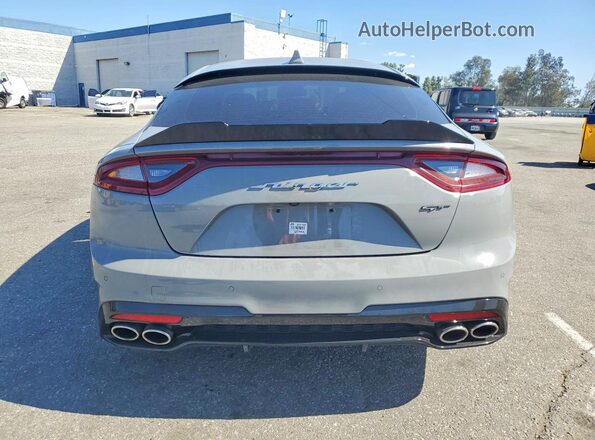 KNAE55LC5L6082817 2020 KIA STINGER Gray 