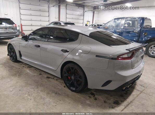 KNAE55LC7L6073875 2020 KIA STINGER Gray Rear left