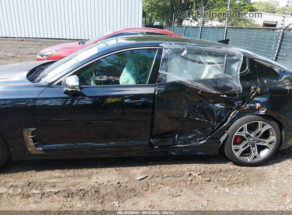 KNAE55LC9J6015697 2018 KIA STINGER Black 