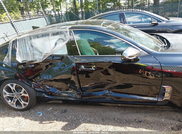KNAE55LC9J6015697 2018 KIA STINGER Black 