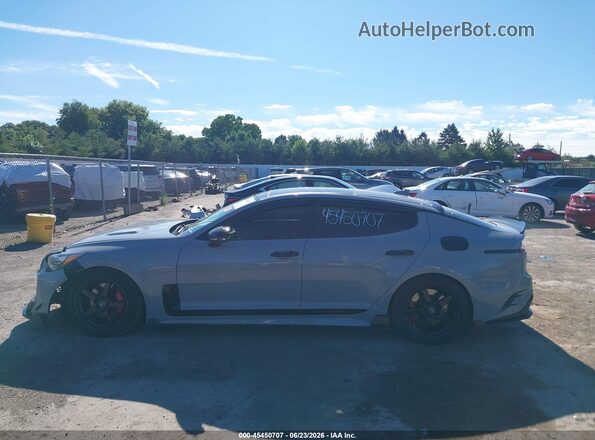 KNAE55LC9J6030488 2018 KIA STINGER Gray 