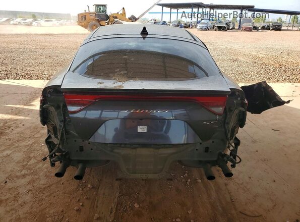 KNAE55LC9N6106443 2022 KIA STINGER Gray Rear view