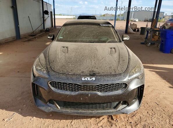 KNAE55LC9N6106443 2022 KIA STINGER Gray Front view
