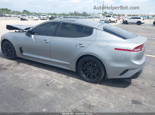 KNAE55LCXP6134786 2023 KIA STINGER Gray Հետևի ձախ
