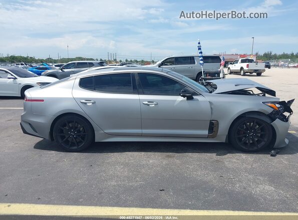 KNAE55LCXP6134786 2023 KIA STINGER Gray Սալոնի հետևի տեսք