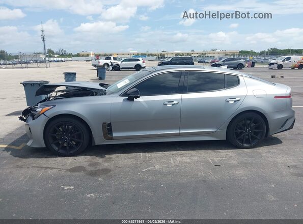 KNAE55LCXP6134786 2023 KIA STINGER Gray Սալոնի 360 աստիճան տեսք