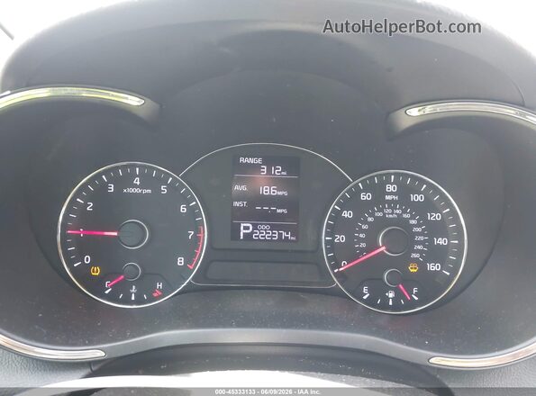 KNAFK4A60G5523012 2016 KIA FORTE Black Vista de los asientos traseros