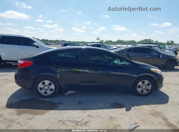 KNAFK4A60G5523012 2016 KIA FORTE Black Vista interior trasera