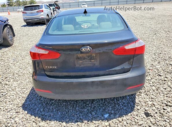 KNAFK4A61G5486438 2016 KIA FORTE Black Vista trasera