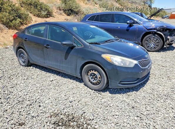 KNAFK4A61G5486438 2016 KIA FORTE Black Delantero derecho