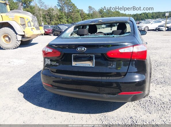 KNAFK4A63G5468734 2016 KIA FORTE Black 