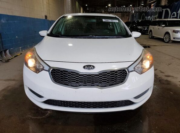 KNAFK4A64G5493237 2016 KIA FORTE White 