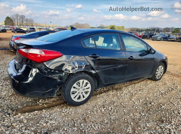 KNAFK4A64G5593371 2016 KIA FORTE Black უკანა მარჯვენა