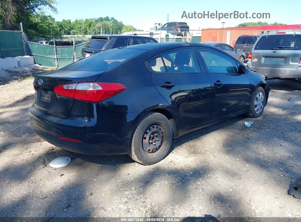 KNAFK4A67G5485875 2016 KIA FORTE Black 