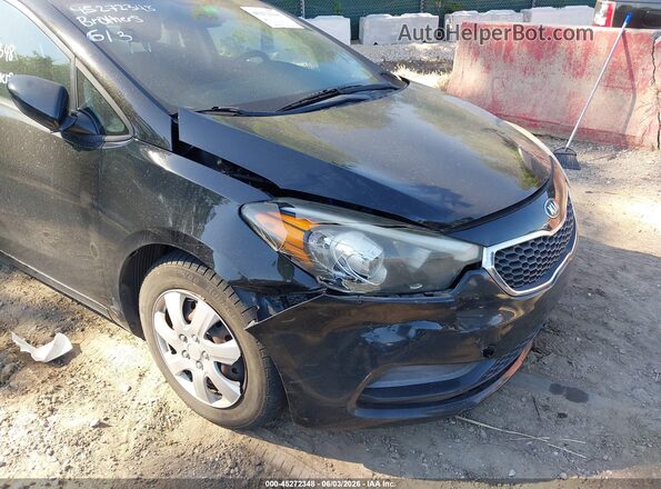 KNAFK4A67G5485875 2016 KIA FORTE Black 