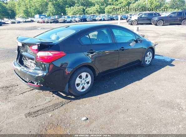 KNAFK4A68G5609362 2016 KIA FORTE Black Trasero derecho