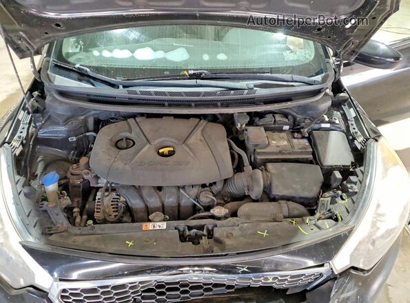 KNAFK4A69G5540049 2016 KIA FORTE Black 