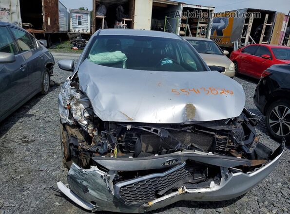 KNAFK4A6XG5457018 2016 KIA FORTE Серебряный Вид спереди