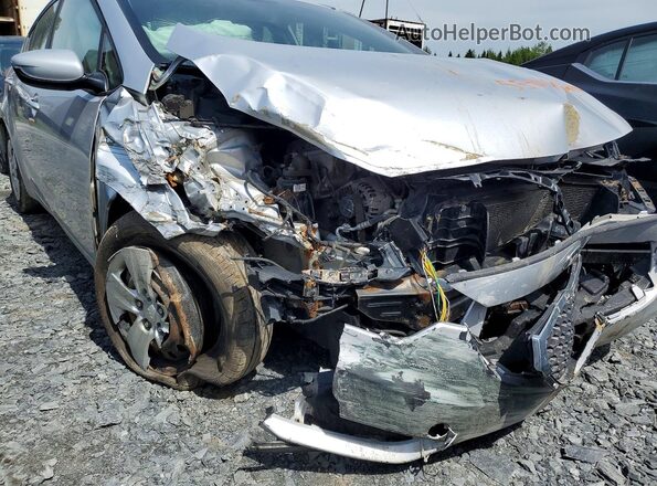 KNAFK4A6XG5457018 2016 KIA FORTE Серебряный Вид подкапотного пространства