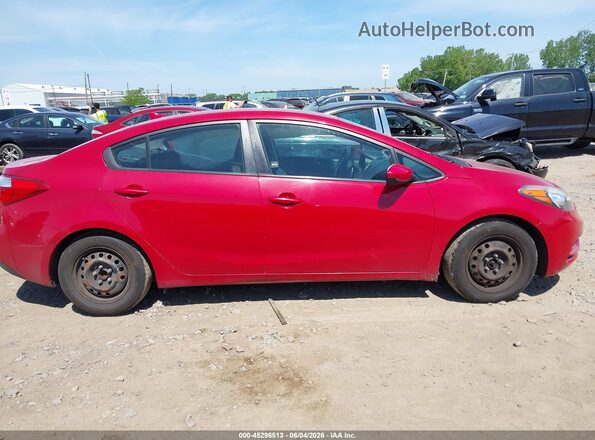 KNAFK4A6XG5475700 2016 KIA FORTE Красный Панорамный вид салона 360°