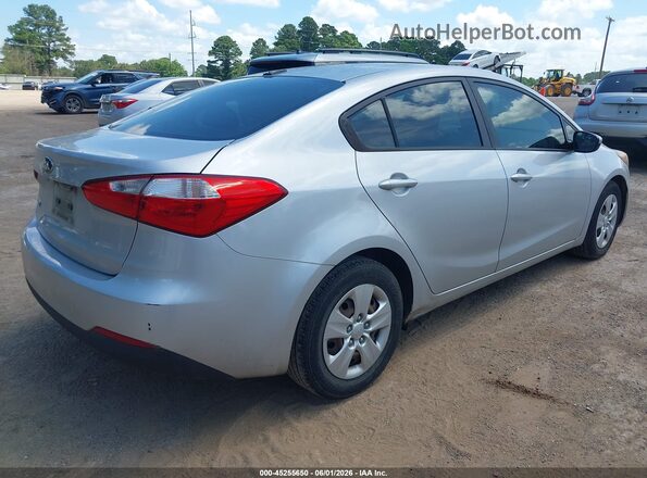 KNAFK4A6XG5477401 2016 KIA FORTE Silver Tył prawy