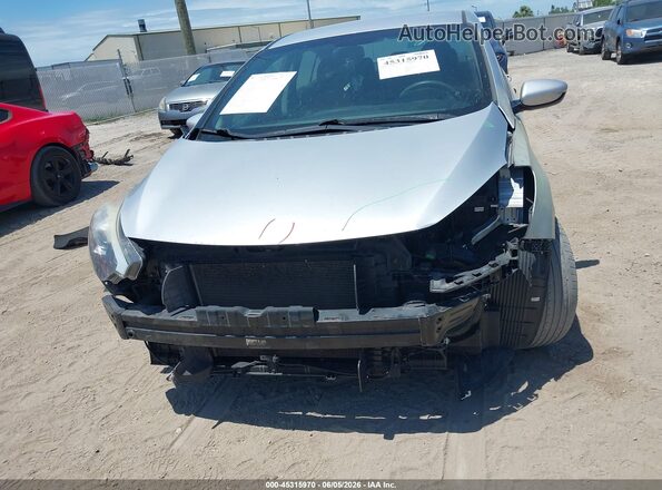 KNAFK4A6XG5488740 2016 KIA FORTE Silver წინა ხედი
