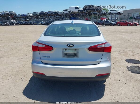 KNAFK4A6XG5488740 2016 KIA FORTE Silver 