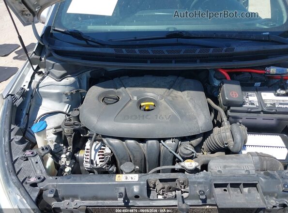 KNAFK4A6XG5488740 2016 KIA FORTE Silver უკანა ხედი