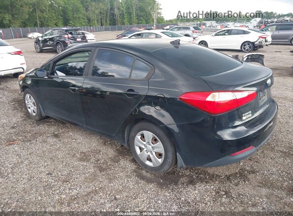 KNAFK4A6XG5496546 2016 KIA FORTE Black Tył lewy