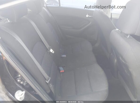 KNAFK4A6XG5496546 2016 KIA FORTE Black Widok naklejki z numerem VIN