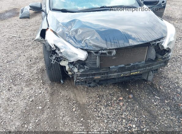 KNAFK4A6XG5496546 2016 KIA FORTE Black Widok z przodu