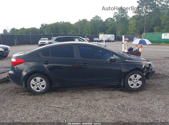 KNAFK4A6XG5496546 2016 KIA FORTE Black Widok wnętrza 360 stopni