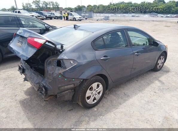 KNAFK4A6XG5571133 2016 KIA FORTE Blue Հետևի աջ