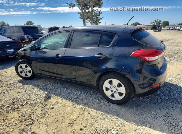 KNAFK5A80H5693556 2017 KIA FORTE Gray Задня ліва чверть