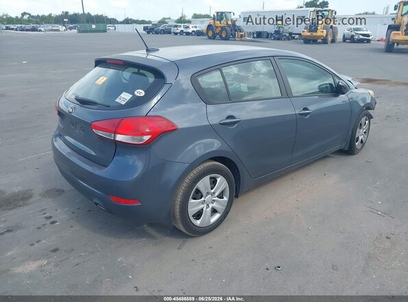 KNAFK5A87G5548657 2016 KIA FORTE Серый Задняя правая четверть