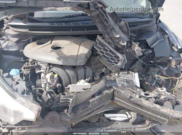 KNAFK5A87G5548657 2016 KIA FORTE Серый Вид сзади