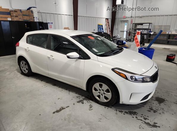 KNAFK5A87J5772955 2018 KIA FORTE White Передня права чверть
