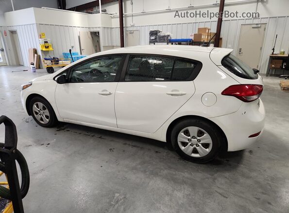 KNAFK5A87J5772955 2018 KIA FORTE White Задня ліва чверть