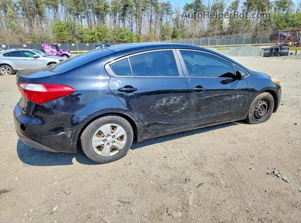 KNAFX4A61G5499093 2016 KIA FORTE Black 